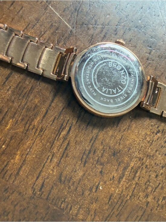Bronzo Italia Woman’s Italian Made Watch Set with Box main image 4